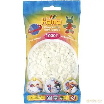 Hama midi koraliki 1000 św.w ciem.015-207-55 07557