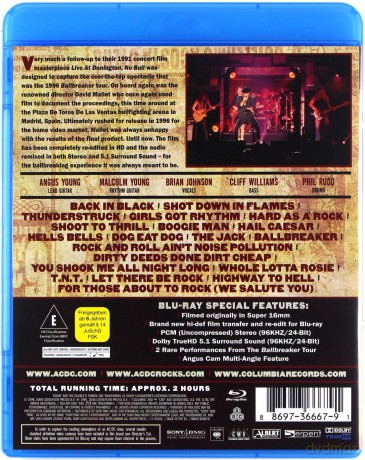 AC/DC: No Bull [Blu-Ray]