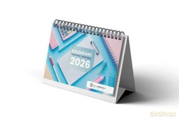Kalendarz kadrowo-płacowy 2026 na biurko [KALENDARZ]