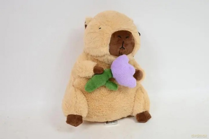 Kapibara 20cm z kwiatkiem M-827 38278