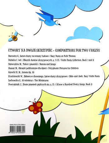 Duetowe co nieco na skrzypce [KSIĄŻKA]