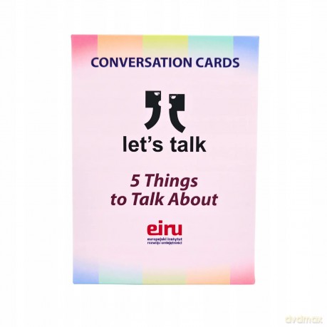 Karty Konwersacyjne - 5 Things to Talk About [KSIĄŻKA]