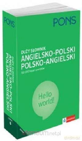 Duży słownik angielsko-polski polsko-angieslki [KSIĄŻKA]