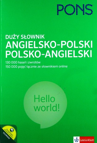Duży słownik angielsko-polski polsko-angieslki [KSIĄŻKA]
