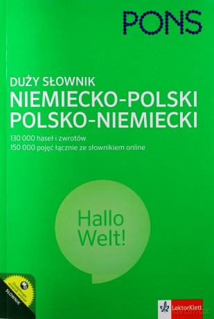Duży słownik niem-pol, pol-niem [KSIĄŻKA]