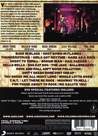 AC/DC: No Bull - The Directors Cut (digipack) [DVD]