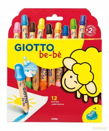 Kredki ołówkowe Giotto 12 szt.