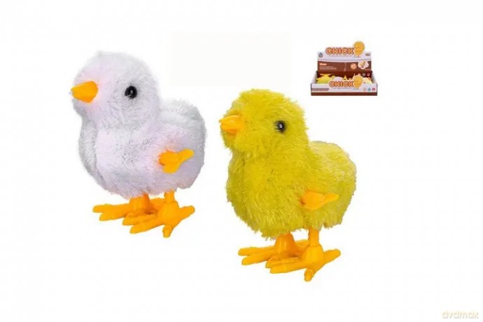 Kurczak pluszowy 9cm nakręcany 51253 12535
