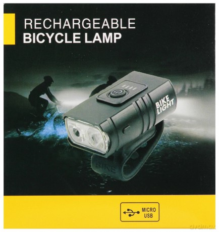 Lampka Rowerowa Usb Przód/tyŁ Mega Ceative 582866