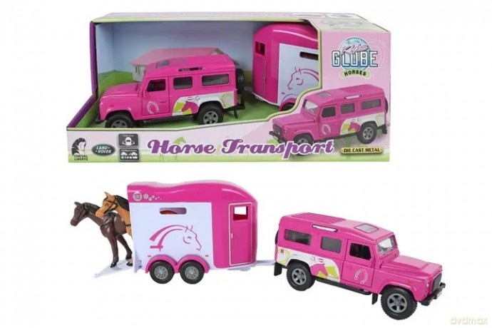 Land Rover z przyczepą d/transportu koni 520459