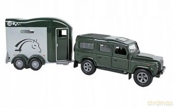 Land Rover z przyczepą do transp.koni 520460 55002