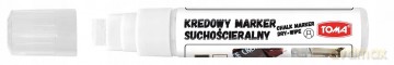 Marker kredowy biały Toma 1 szt.