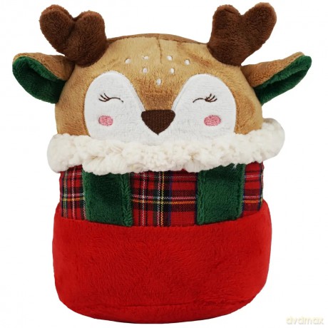 Maskotka - renifer, 15 cm