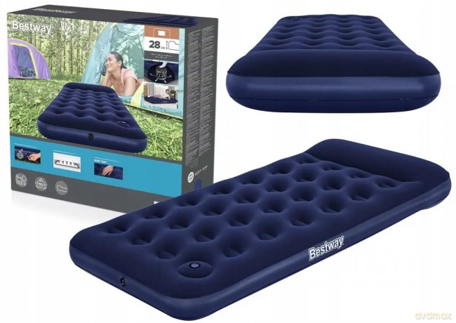 Materac dmuch.188x99x28 wbudow.pompka B67224 48871