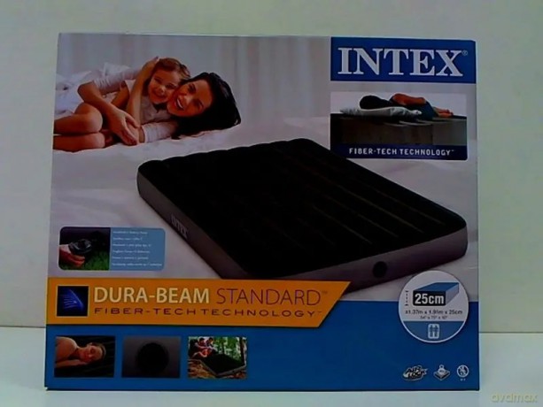 Materac flokow.Full 137X191X25+pompka 64778 18421