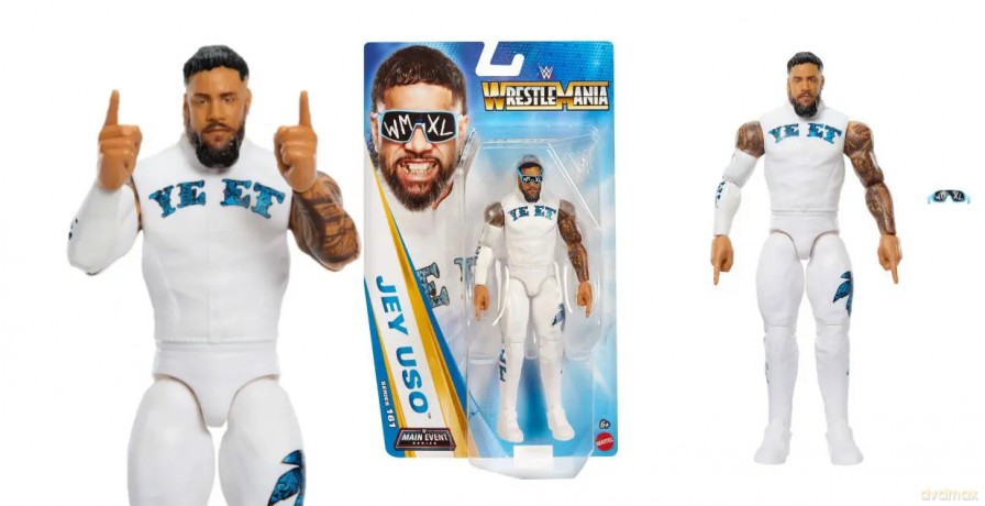 Mattel Wwe Jey Uso Figurka Seria Main Event 161 Figurka Superstar Ok. 15 cm W Skali Jhh87 W4