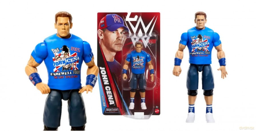 Mattel Wwe John Cena Figurka Seria Main Event 162 Figurka Superstar Ok. 15 cm W Skali Jhh92 W4