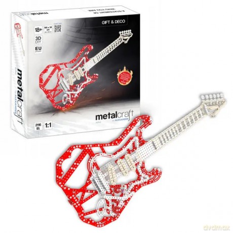 Metalcraft. Gitara FS, czerwona