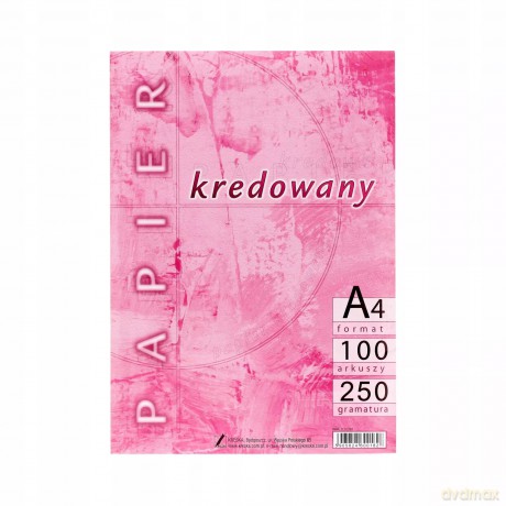 Papier kredowany A4/100 250g Kreska