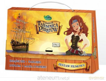 Dzwoneczek i tajemnica piratów. Zestaw filmowy [KSIĄŻKA]