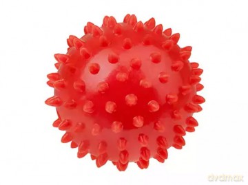 Piłka rehabilitacyjna 7.6 cm, czerwona