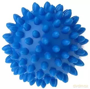 Piłka sensoryczna do masażu i rehabilitacji 5.4 cm, niebieska