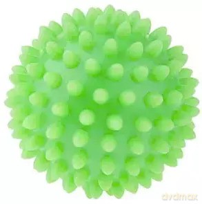 Piłka sensoryczna do masażu i rehabilitacji 5.4 cm, zielona