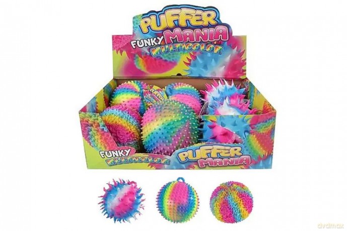 Piłka tęczowa funky mania 18cm 622171 75284