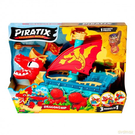 PIRATIX Dragon Ship, figurka [FIGURKA]