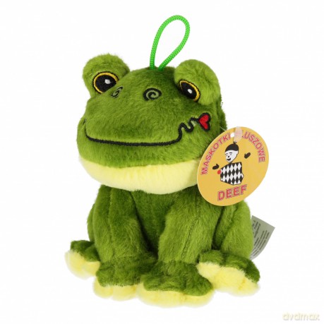 Pluszak żaba 14cm Siedzący Deef 04342 De
