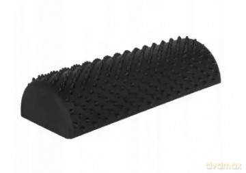 Półwałek sensoryczny do masażu 30 cm, czarny