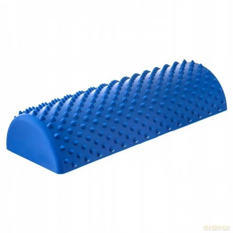 Półwałek sensoryczny do masażu 30 cm, niebieski