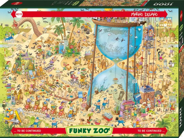 Puzzle 1000 elementów. Funky ZOO XI. Pustynne ZOO [PUZZLE]