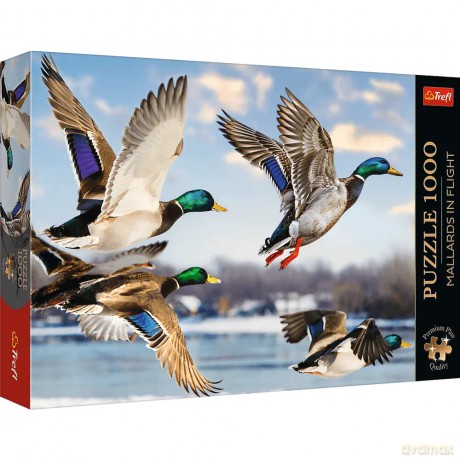 Puzzle 1000 elementów. Premium Plus Quality. Krzyżówki w locie [PUZZLE]