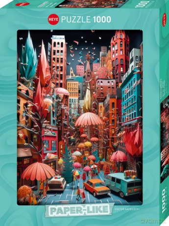 Puzzle 1000 elementów. Uliczny kanion. Victor Gavrilovski [PUZZLE]
