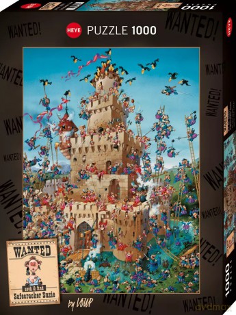 Puzzle 1000 elementów. Wanted! Suzie, Loup [PUZZLE]