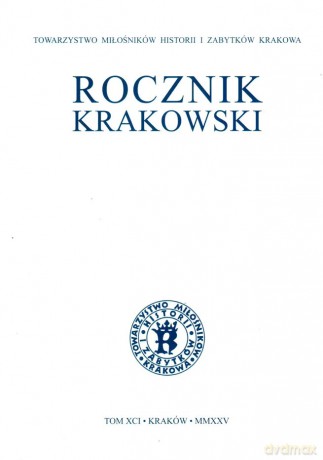 Rocznik Krakowski (Tom XCI) [KSIĄŻKA]