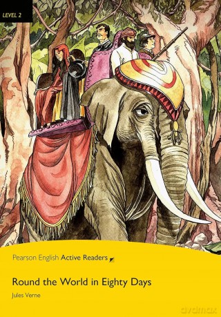 Round the World in Eighty Days. Book with Digital Version and audio. Lvl 2 [KSIĄŻKA]