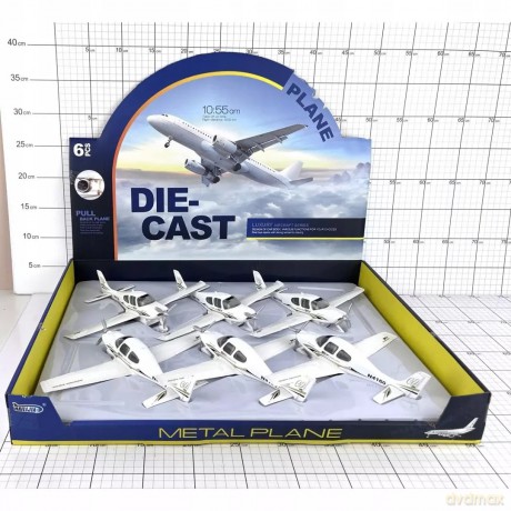 Samolot cywilny metal św/dźw 1szt 1354977 49774