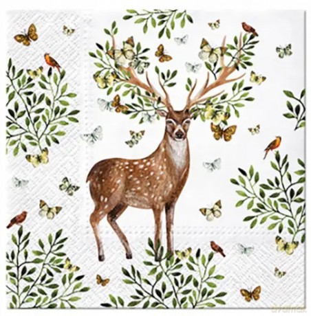 Serwetki Forest Antlers (20 sztuk)