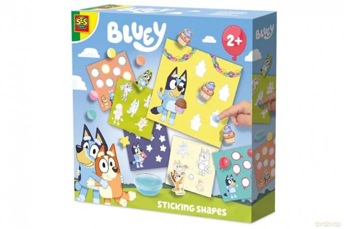 SES BLUey naklejki z kształtami 14093 40939