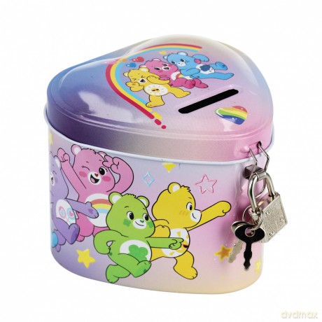 Skarbonka Metalowa Zamykana Serce Care Bears Starpak 569218