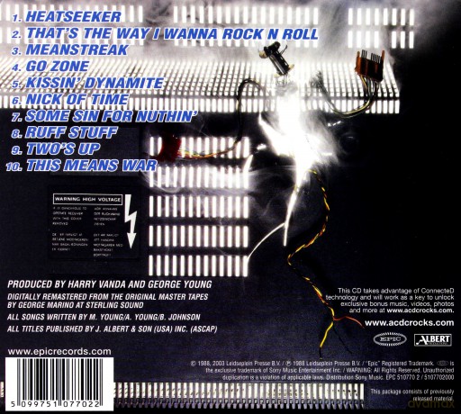 AC/DC: Blow Up Your Video (digipack)  [CD]