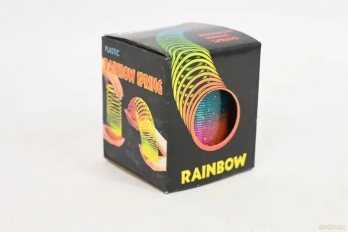 Sprężyna tęczowa 5cm w pudełku 04943