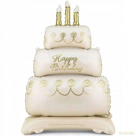 Stojący Balon foliowy Tort 70x100 mix FB374 74873