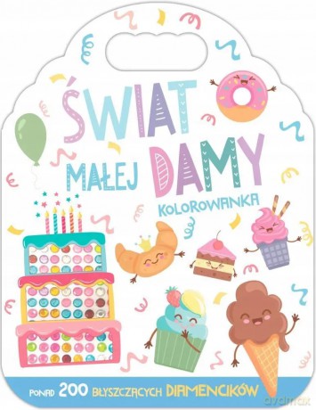 świat małej damy. Kolorowanka
