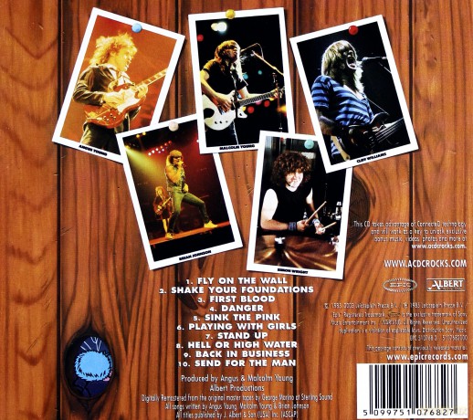 AC/DC: Fly On The Wall (digipack) [CD]