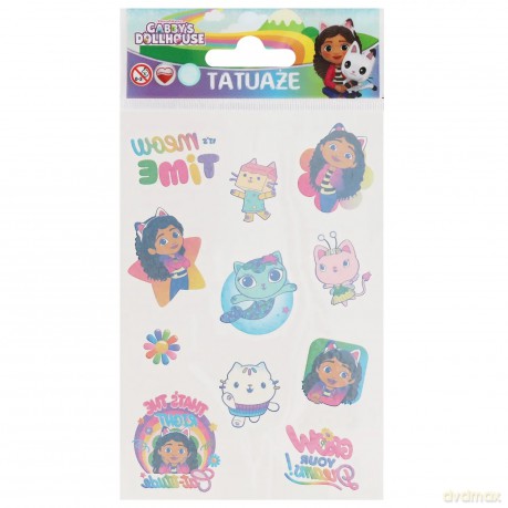 Tatuaż Gabby S Dollhouse 10x19 Sticker Boo 583962