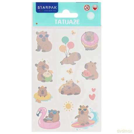 Tatuaż Kapibara 10x19 Sticker Boo 583965