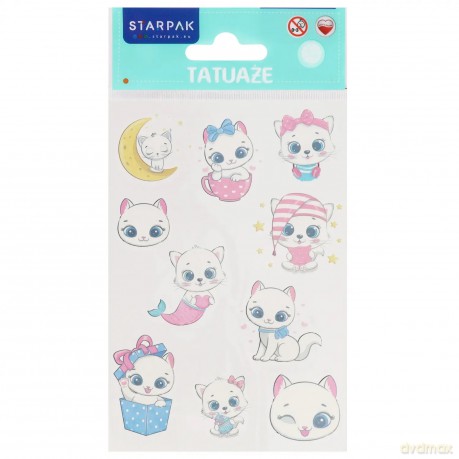Tatuaż Kotki 10x19 Sticker Boo 583881